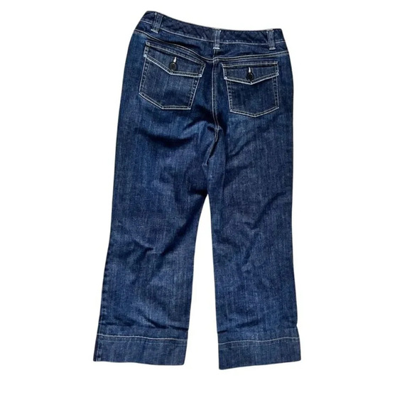 Talbots Petite size 6 straight wide leg Stretch - Picture 2 of 4